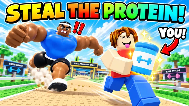 Steal from Gym Bros key art